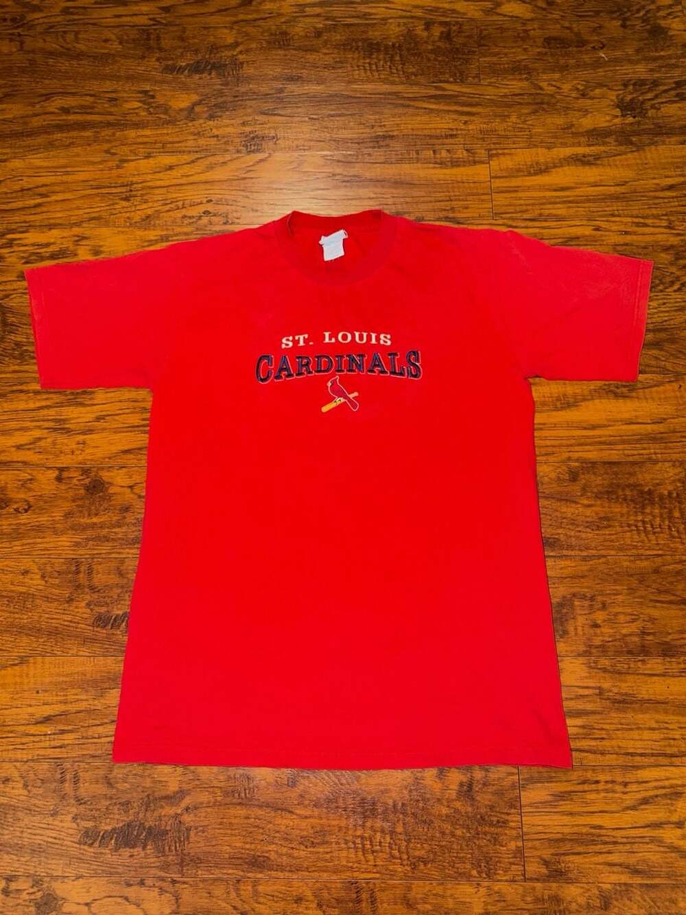 Lee Sport St. Louis Cardinals Embroidered T-Shirt Size Large